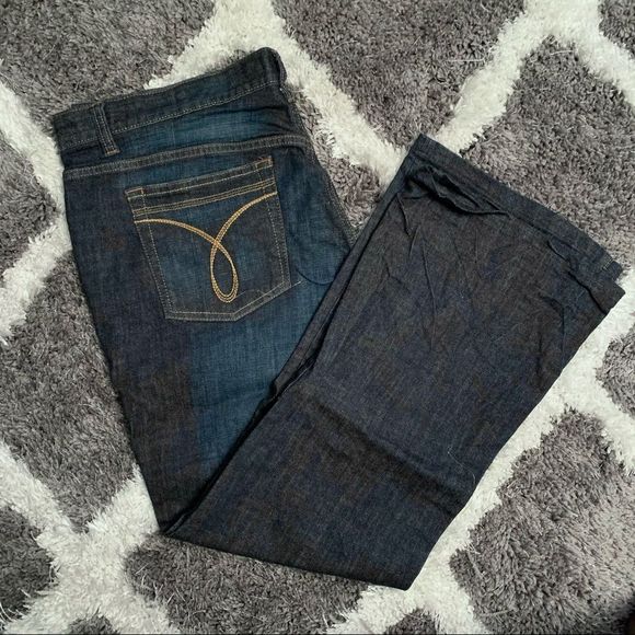 Calvin Klein Boot Cut Jeans 👖18w - Picture 3 of 6